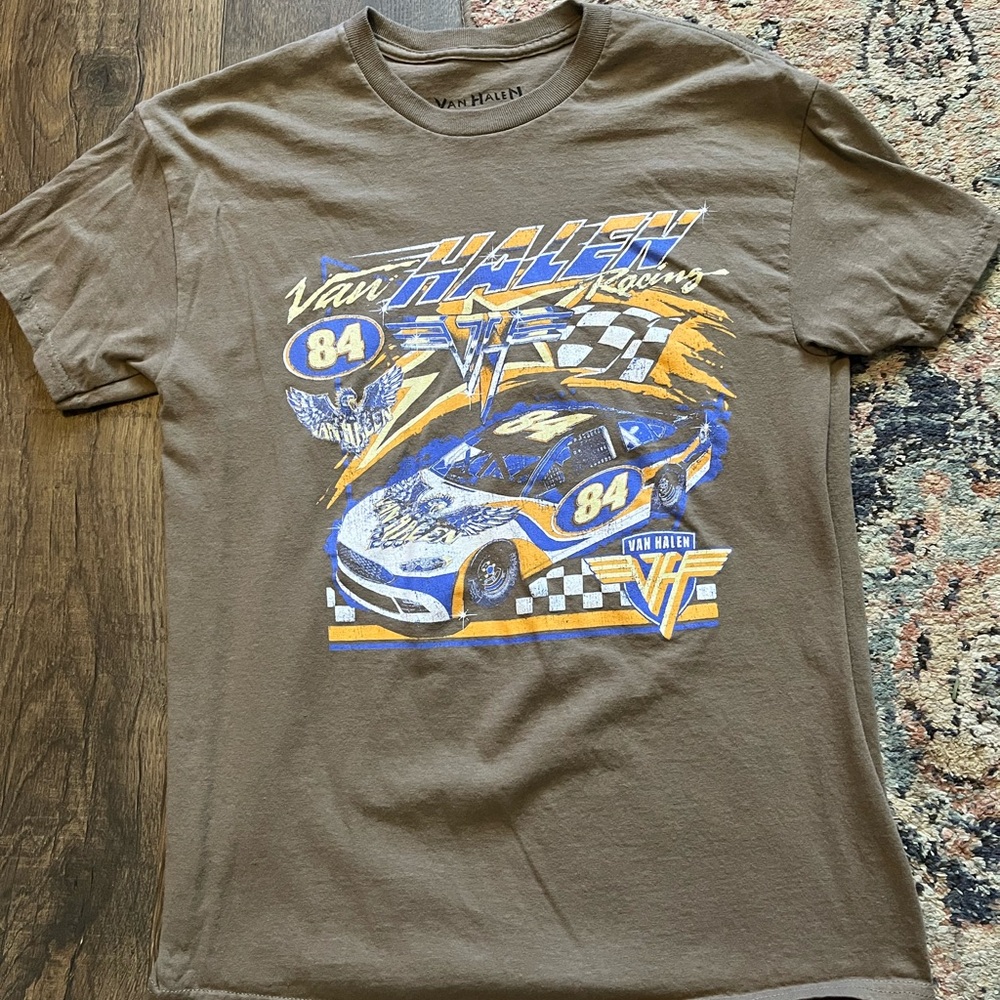 NWOT Van Halen Racing Graphic Tee